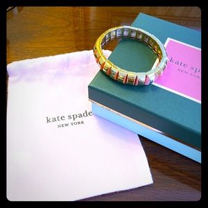 KATE SPADE NY Sliced Scallops Stretch Bracelet